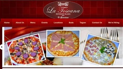 Menu at La Toscana Italian Restaurant, Davao City, G68Q+HQ5.